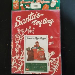 Santa toy bag